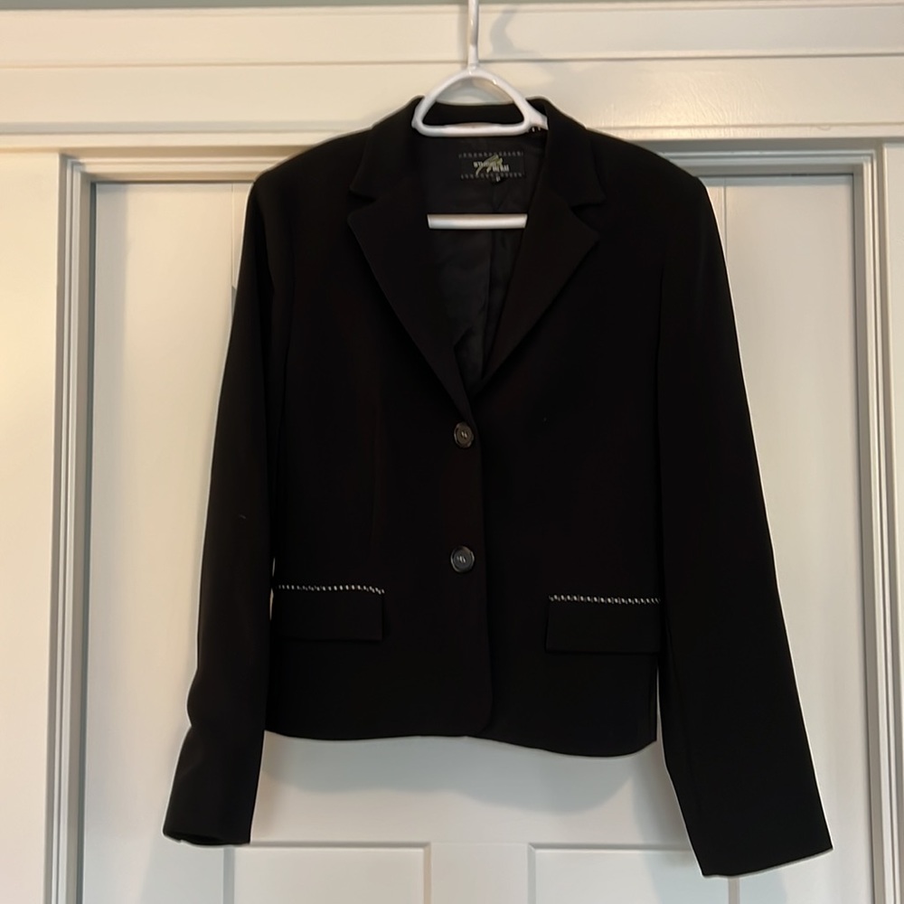 Black Bill Blass Skirt Suite